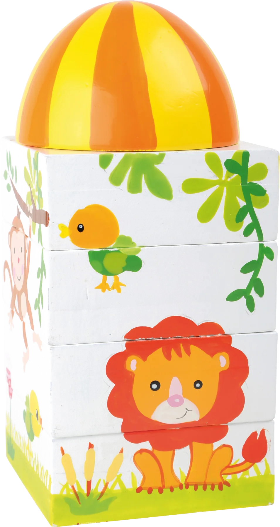 small foot Block Puzzle, Baby Animals - image 1