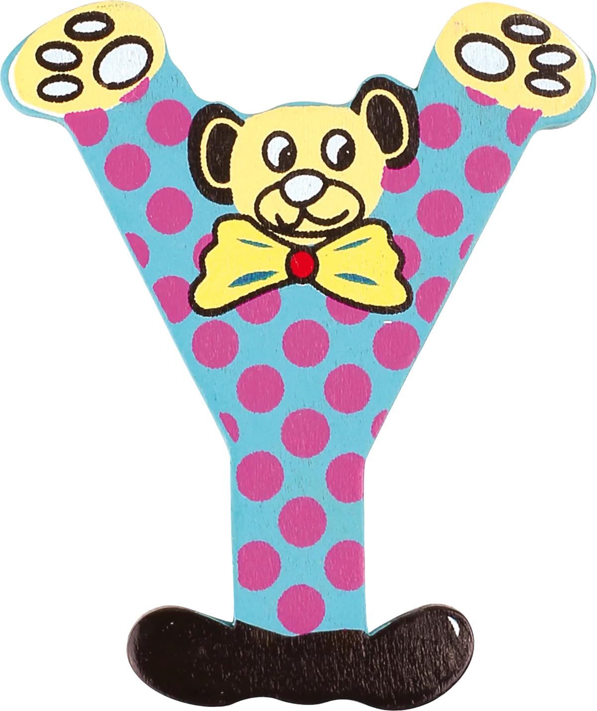 small foot Wooden-Letter Y, Bear - image 1