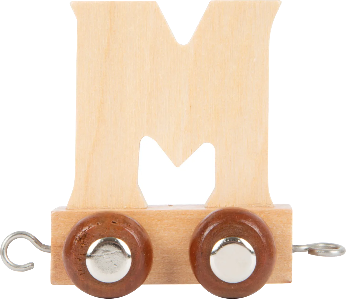 small foot Name Train Letter M, Nature - image 1
