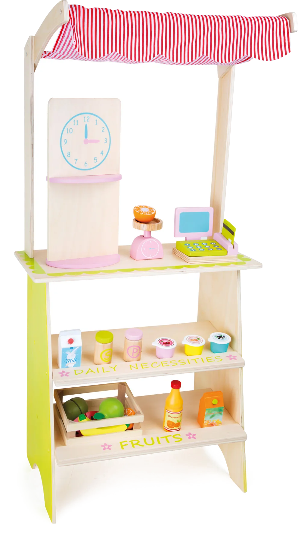 small foot Market Stand with Accessories, Flower - image 1