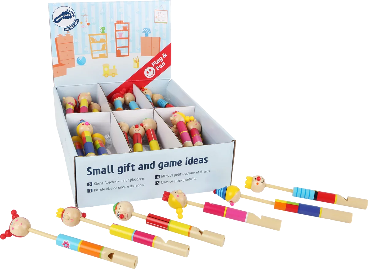 small foot Display Whistle Clowns (24 pcs) - image 1