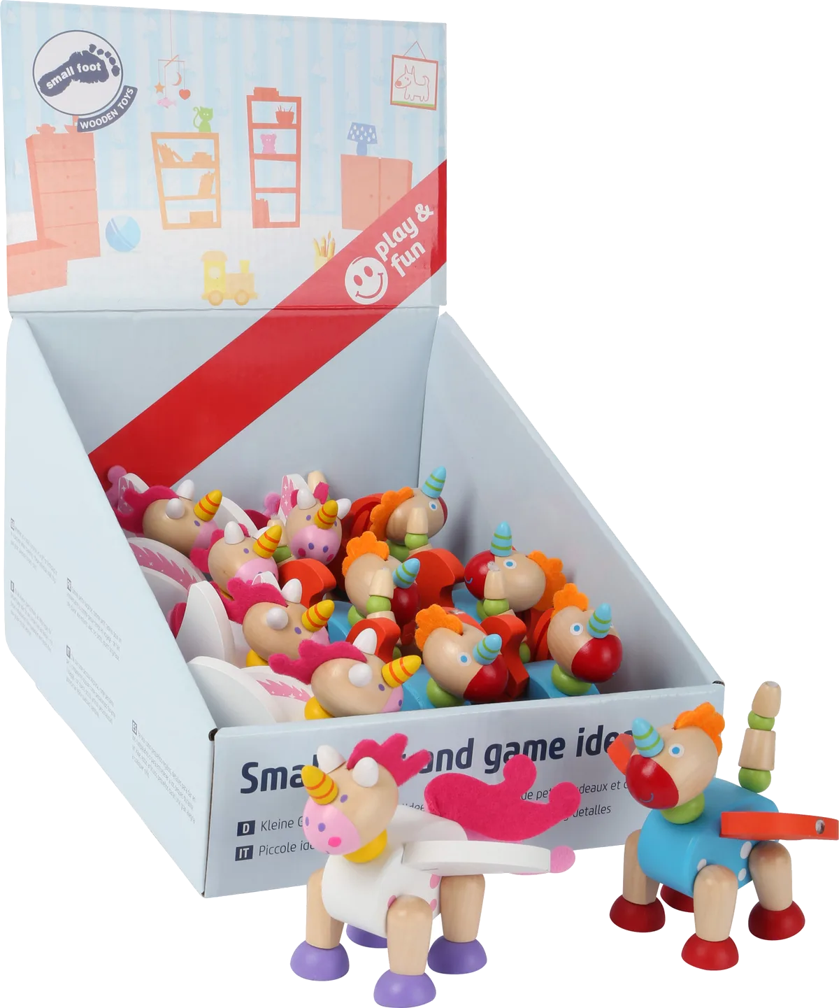 small foot Display Flexible Animals (12 pcs), Luna and Merlin - image 1