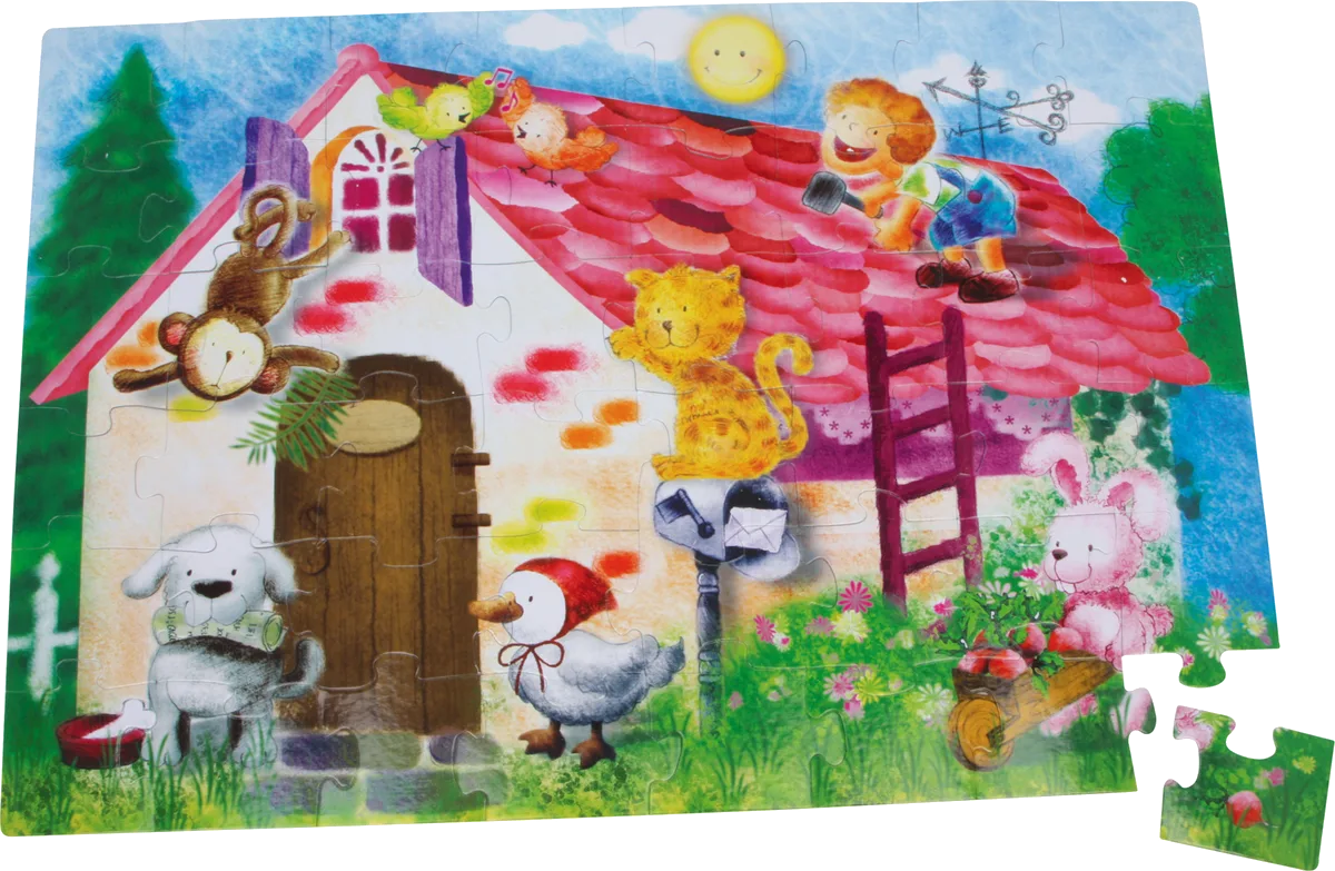 DECOMMISSION-Giant Puzzle "Rural Life" - image 1