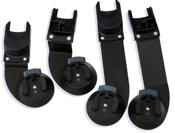 Indie Twin Car Seat Adapters for Maxi Cosi, Cybex, Nuna & Clek (SET) - image 1