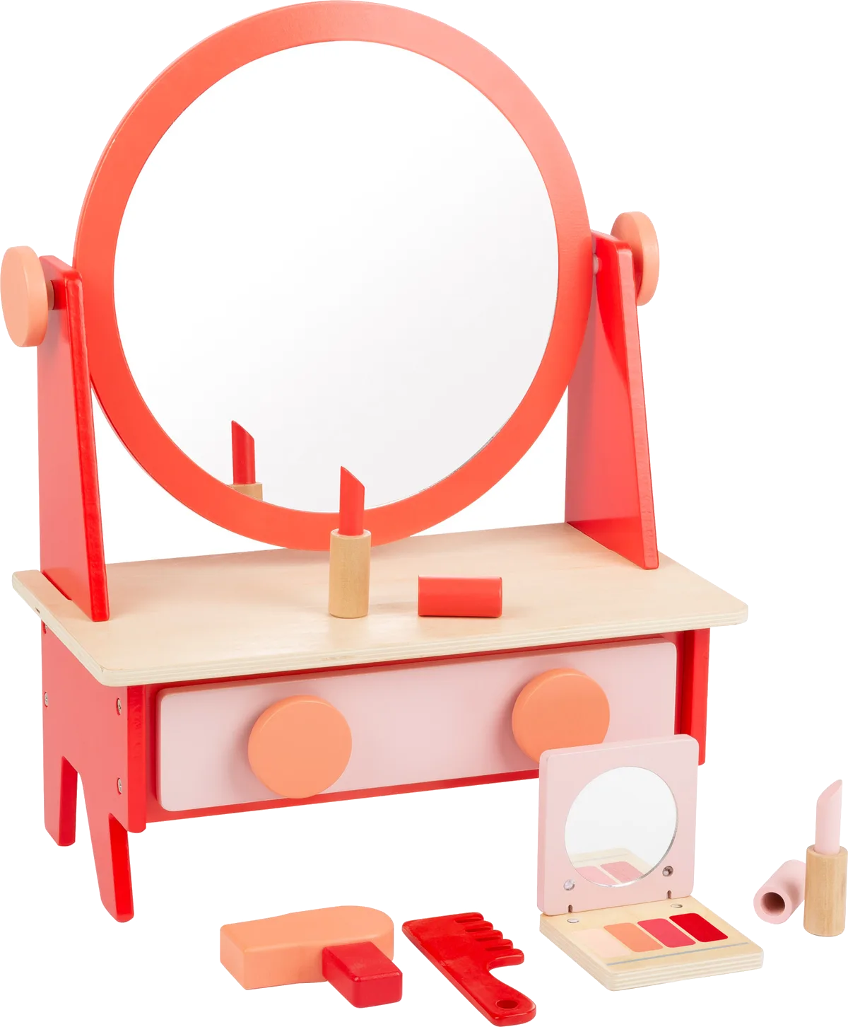 small foot Dressing table Retro with Mirror - image 1