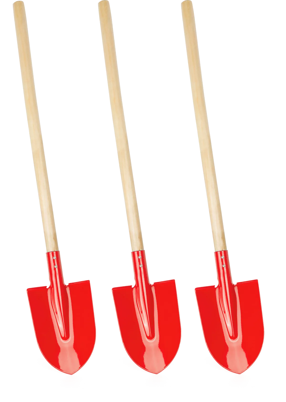 Shovels 3-Pack, red - image 1