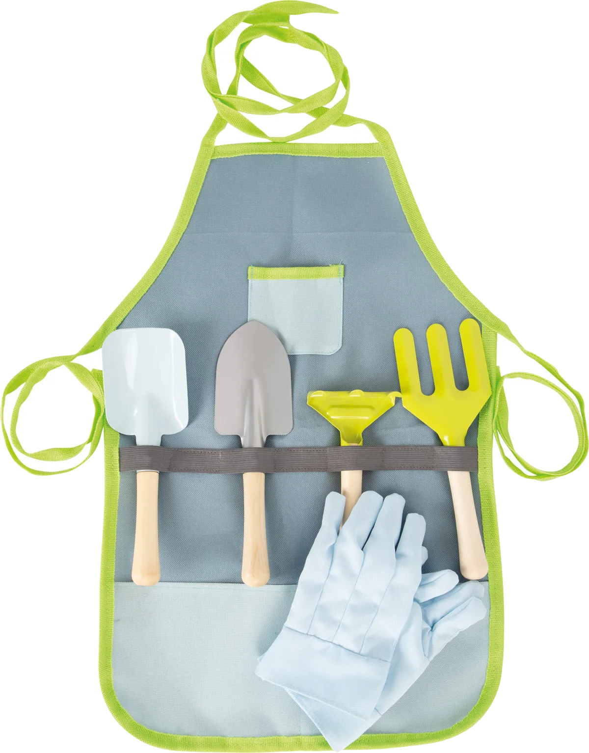 small foot Apron with Garden Tools - image 1