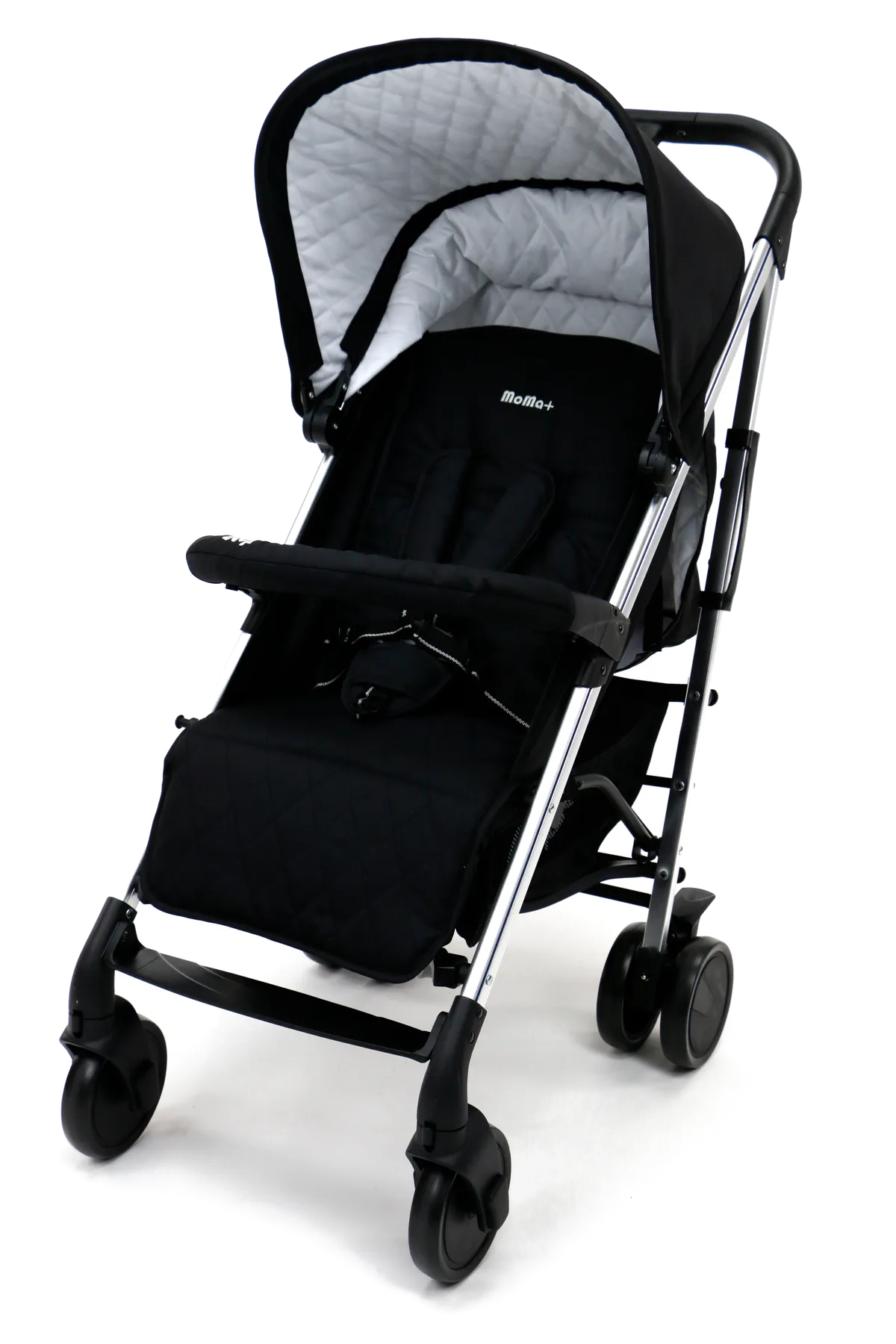 Asalvo Stroller Moma Plus, Black - image 1