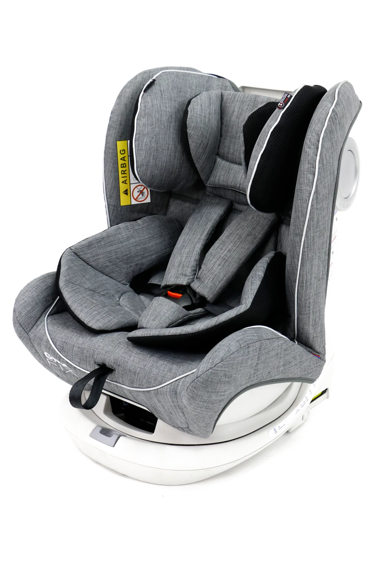 Asalvo Car Seat 0-36 kg. and 360 degree rotation, Gira Fix, Grey - image 1