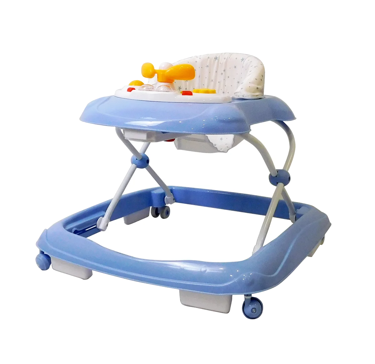 Asalvo Walking Chair, Baby Blue Stars - image 1