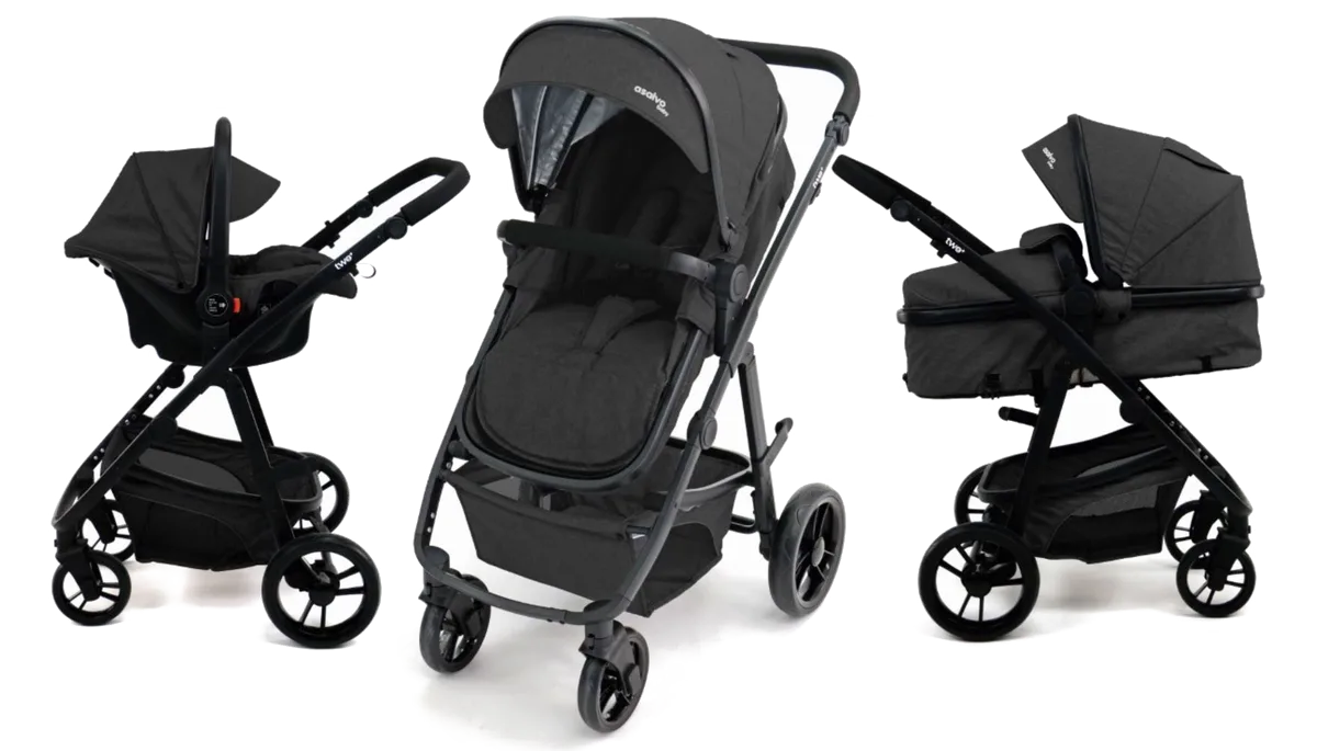 Asalvo Convertible Two+, Black - image 1