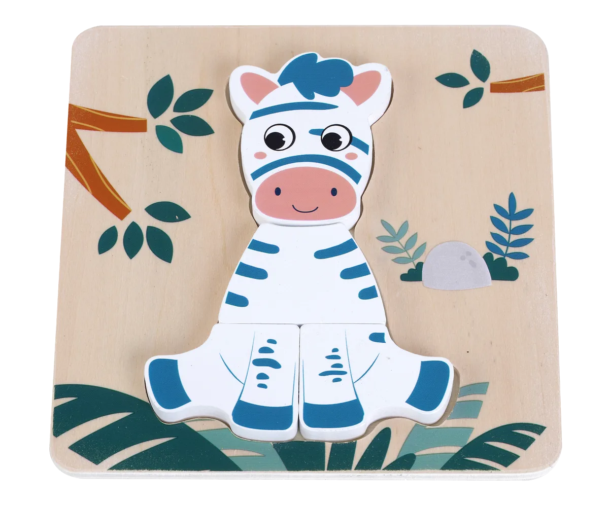 Kinder and Kids Puzzle, Zebra - image 1