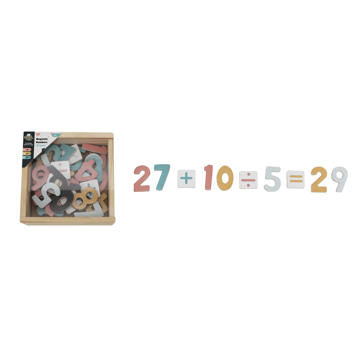 Kinder and Kids Magnetic Numbers (37 pcs.) - image 1