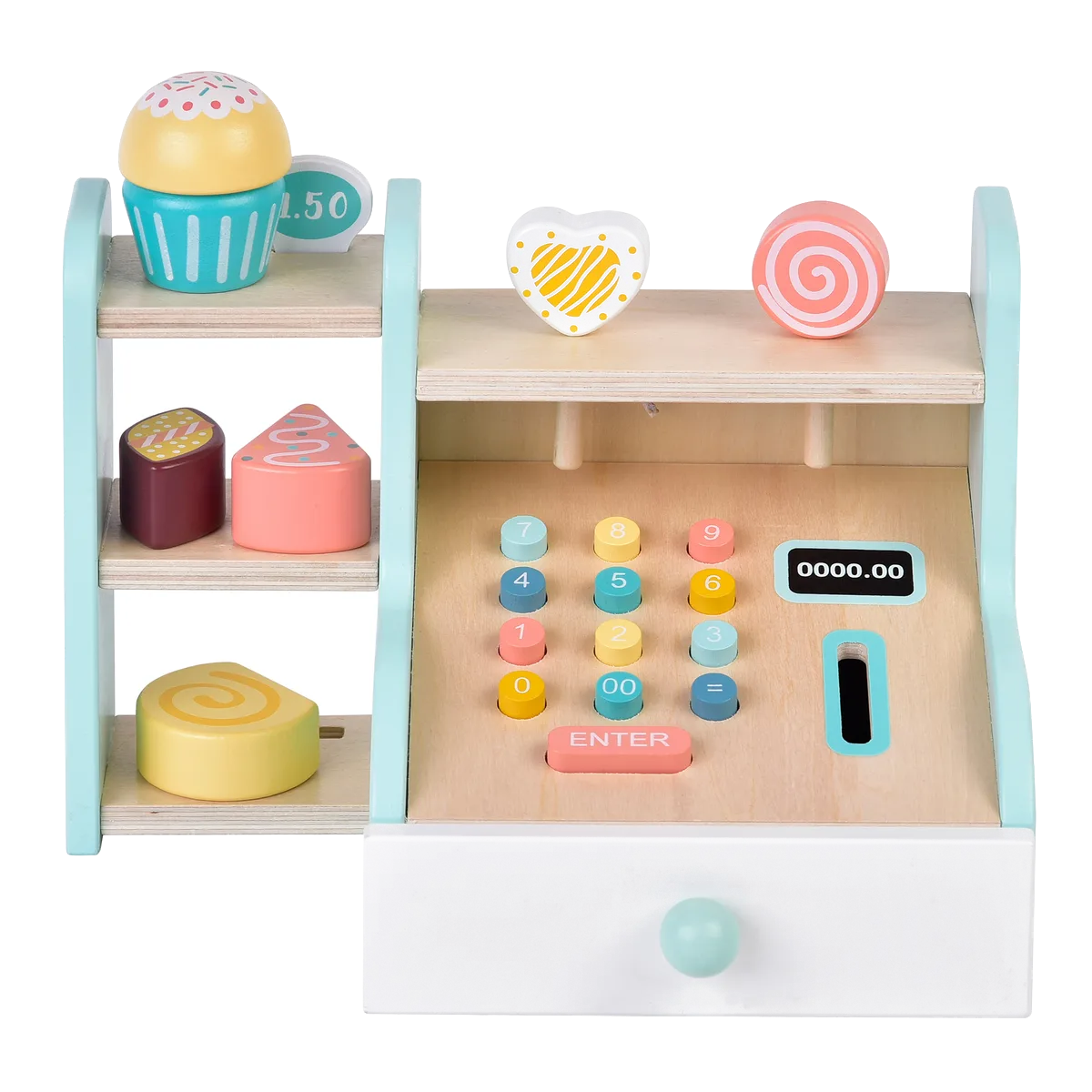 Kinder and Kids Cash Register Set - image 1