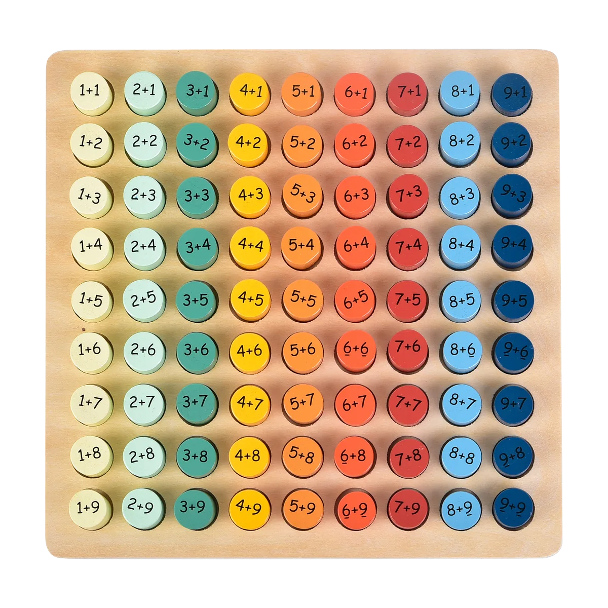 Kinder and Kids Counting Board with Addition Tasks - image 1