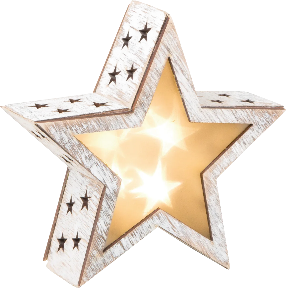 Legler Star with Lights, Shabby Chic/Small - image 1