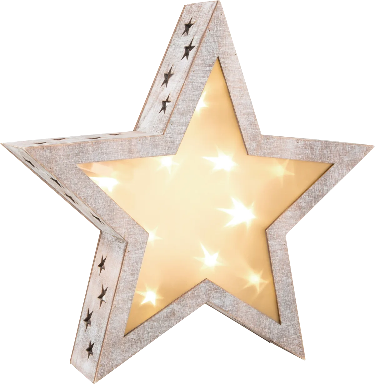 Legler Star with Lights, Shabby Chic/Large - image 1