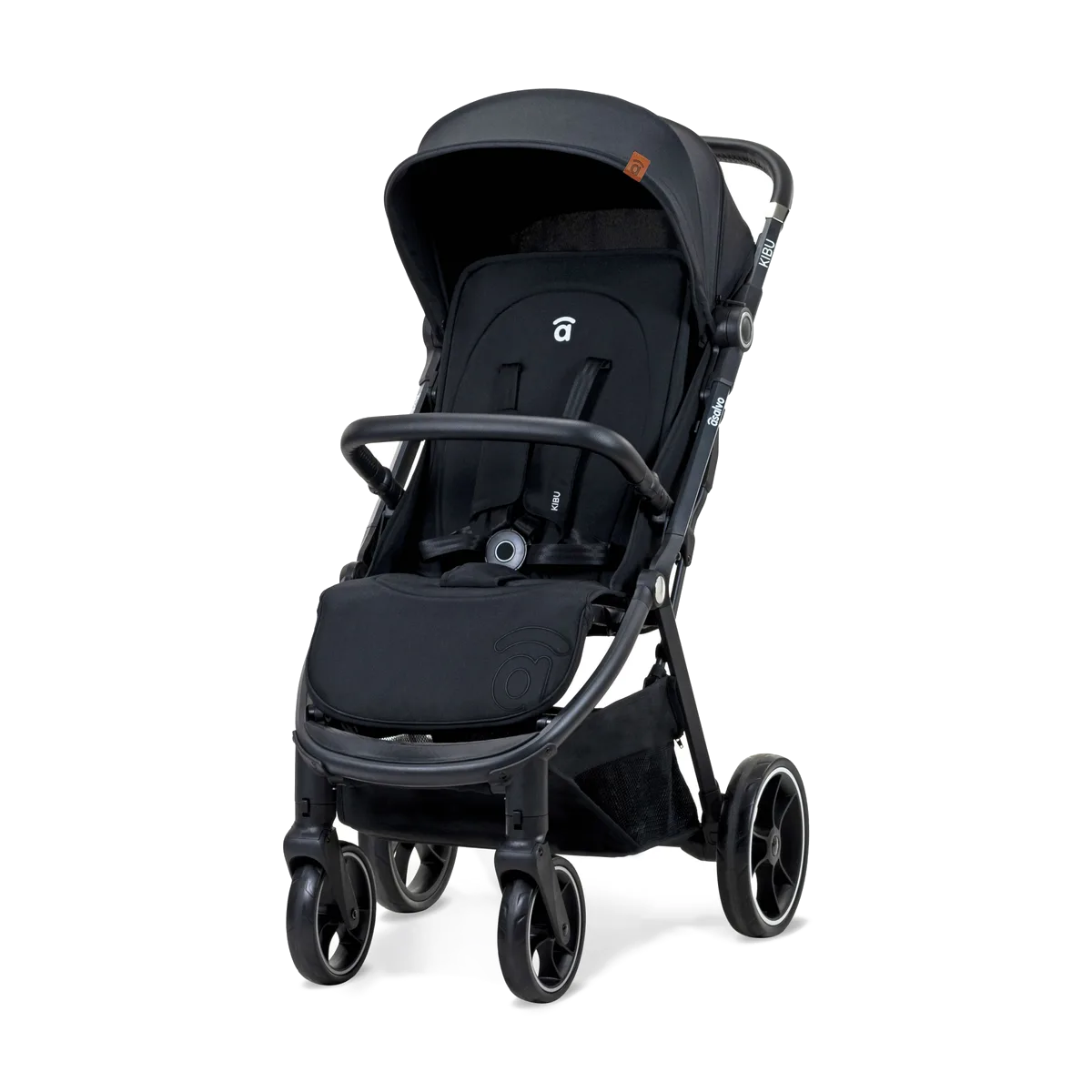 Asalvo Stroller Kibu, Black - image 1
