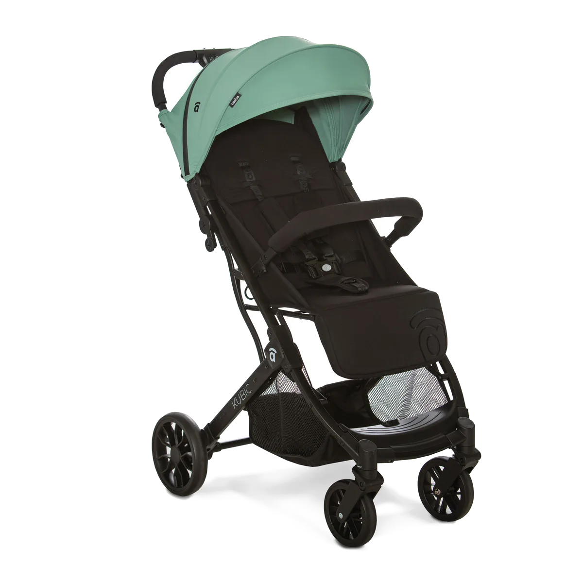 Asalvo Stroller Kubic 2 Flight Travel, Green - image 1