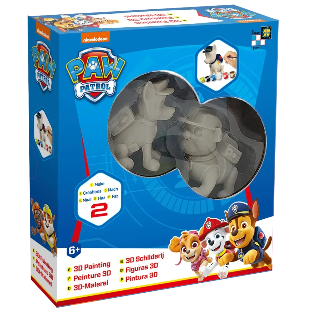 Paw Patrol Paint Figures - image 1