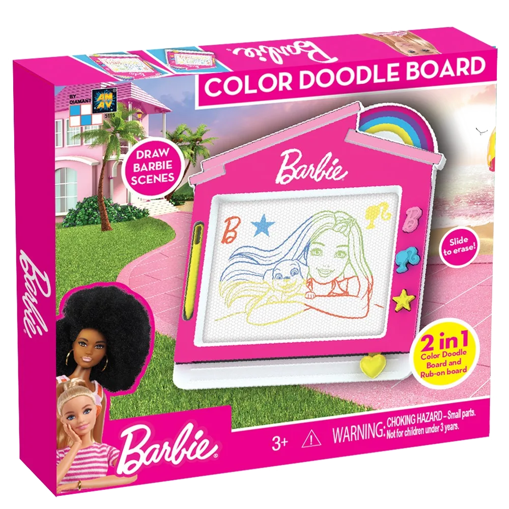 Barbie Magnetic Board - Color Doodle Board - image 1