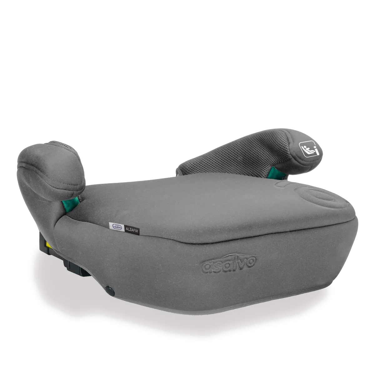 Asalvo Booster Cushion I-size 125-150 cm Alzafix, Grey - image 1