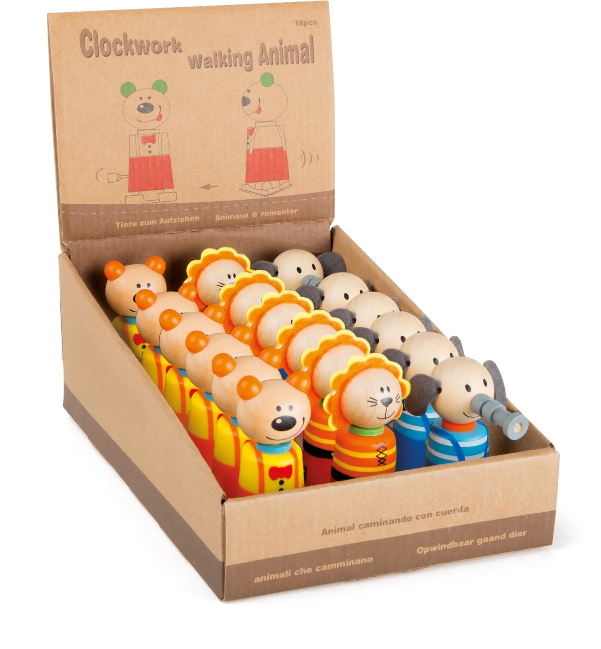 small foot Clockwork Animals Display - image 1